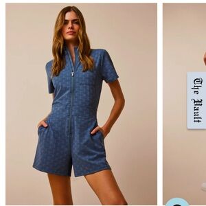 Greyson Jacquard Dani Romper